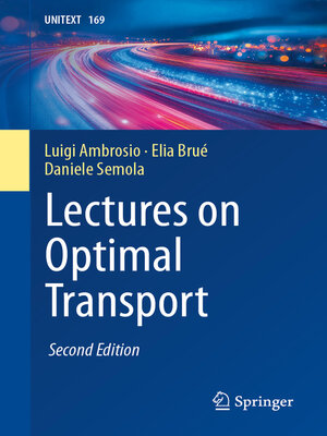 cover image of Lectures on Optimal Transport